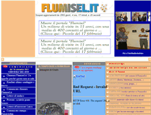 Tablet Screenshot of flumisel.it